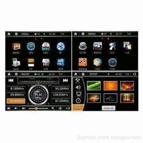 Car GPS Navigation Systems, OE Fits for Geely GC7, with Radio, MP3, MP4 and Bluetooth Functions